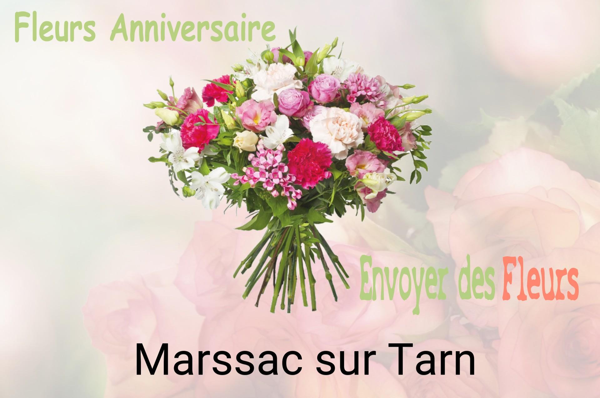 Bouquet de fleurs d’anniversaire livré à Marssac-sur-Tarn